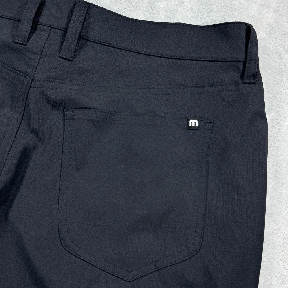 TRAVIS MATHEW Open To Close Performance Golf Pants Mens‎ 34 (Fits 36x28.5) Black